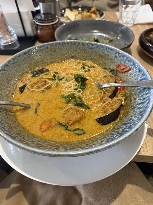 Tofu laksa  at Hapi - Rye in Rye