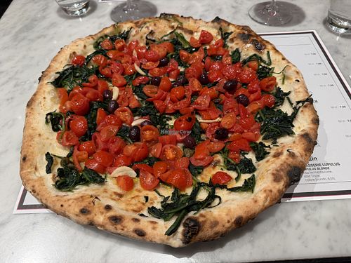 Vegan pizza “50 Kalo"  at 50 Kalò di Ciro Salvo - Roma in Rome