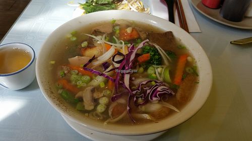 Tamarind House Special Noodle Soup – Pho Dac Biet  at Tamarind Vietnamese Grill and Noodle House in Calgary