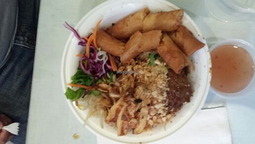 Delicious spring rolls at Tamarind Vietnamese Grill and Noodle House in Calgary