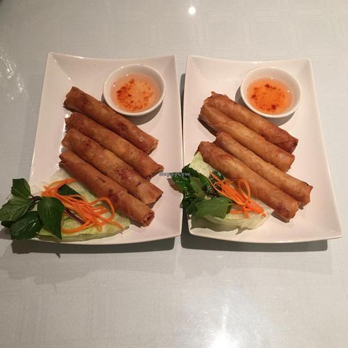 2 orders of spring rolls at Tamarind Vietnamese Grill and Noodle House in Calgary