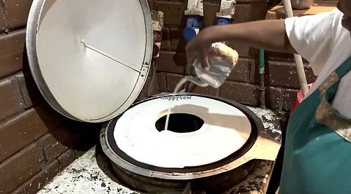 Where injeras are made, brown with millets and white with teff (both GLUTEN FREE)  at Queen Sheba Habesha Ethiopian Restaurant in Nairobi County