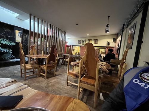 Inside seatings  at Queen Sheba Habesha Ethiopian Restaurant in Nairobi County