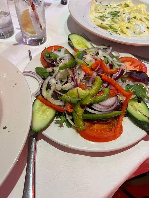 “Sergio’s” vegan salad at Sergio's in London