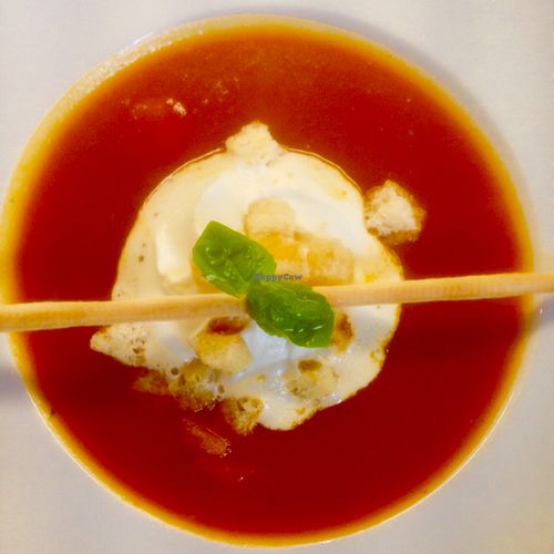 Tomatencremesuppe  at Kraut & Ruben in Bad Hofgastein