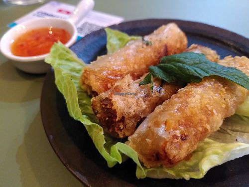 Veggie rolls at My Little Warung Perpignan in Occitanie
