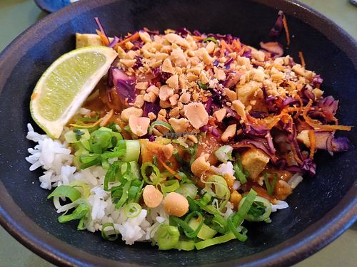 Tofu Satay Vegan at My Little Warung Perpignan in Occitanie