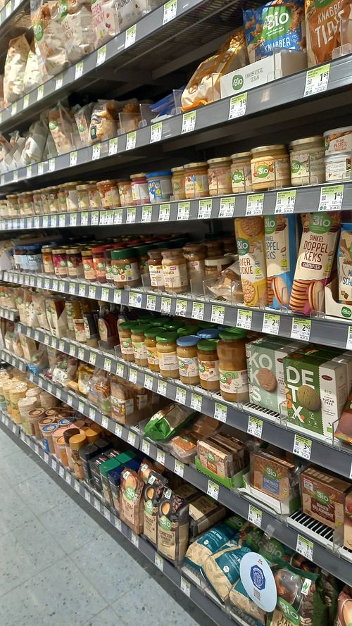 cookies and spreads and things like that at dm drogerie markt in Grad Zagreb