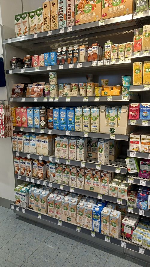 plant milks at dm drogerie markt in Grad Zagreb
