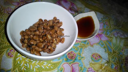 Vegan natto at Amrita Garden in Chiang Mai
