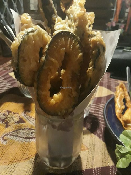 Fried Veggies Basket at Amrita Garden in Chiang Mai