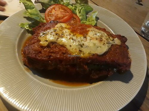 Carb free lasagne at Amrita Garden in Chiang Mai