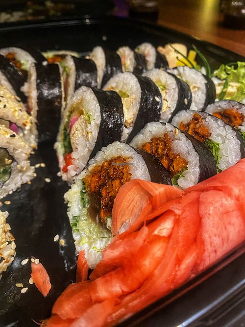   at Vege Sushi Bar in Wroclaw