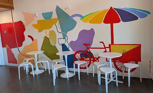 interior at Kulfi in Portland