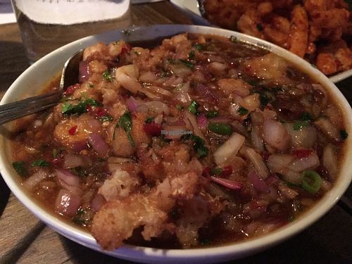 Cauliflower Manchurian (vegan) at Inchin's Bamboo Garden in Scottsdale