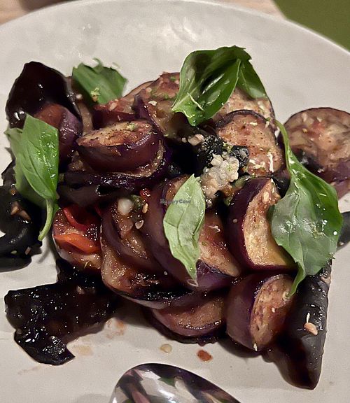 Stir fried eggplantt  at Sap Sua in Denver