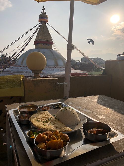 Amazing view at Stupa View in Kathmandu