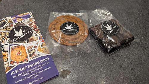 Cinnadoodle cookie & Brownie at Cinnaholic - Rochester in Rochester