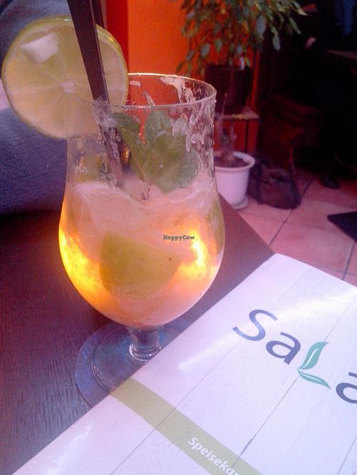 Alcohol-free herbal drink, fresh & tasty at Sala in Berlin