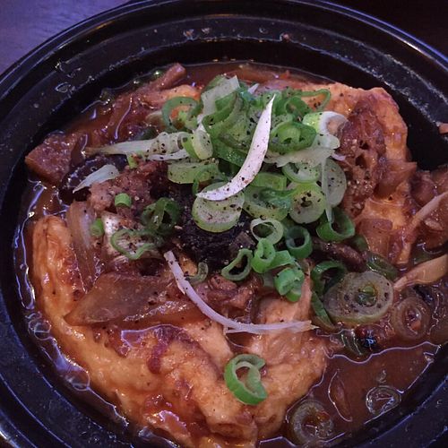 Tofu filled with mushrooms at Sala in Berlin