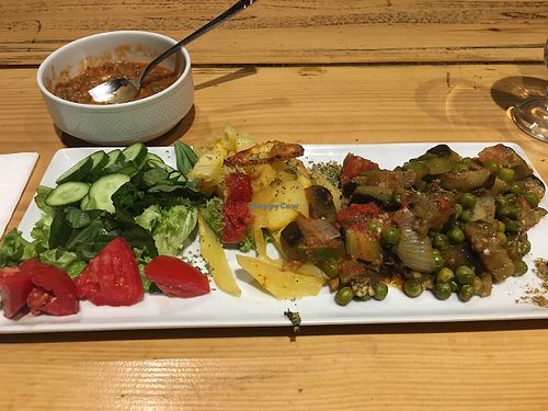 Aubergine at Vegan Community Kitchen in Istanbul
