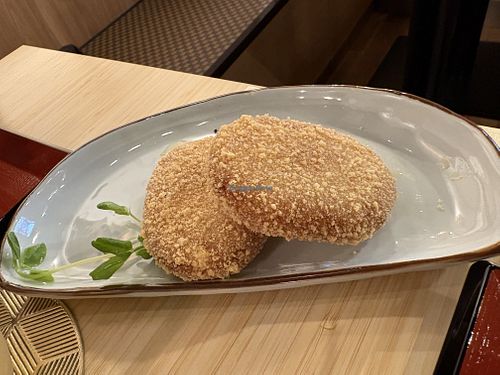 Croquettes  at Uno Ramen - Kyoto Station in Kyoto