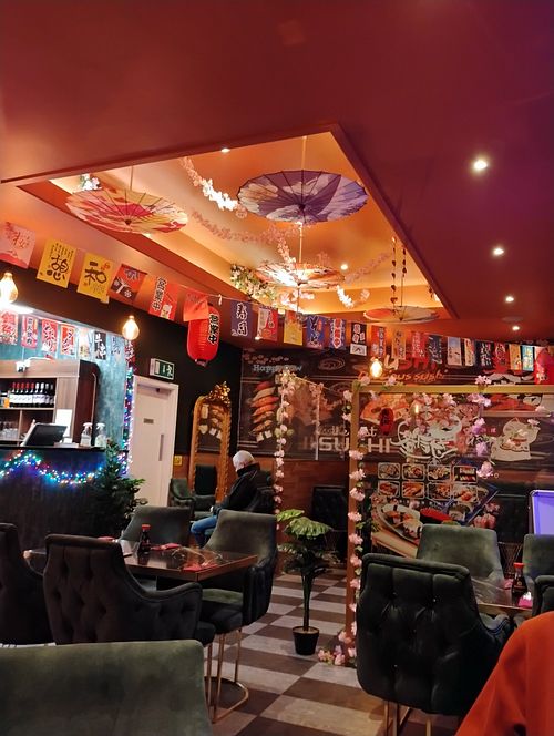 Decor at Tokyo Sushi & Noodles Bar in Dungarvan