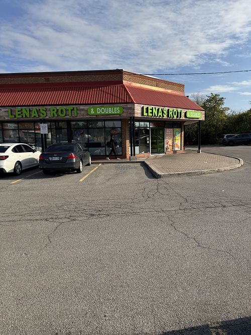 Storefront   at Lena' Roti & Doubles in Mississauga