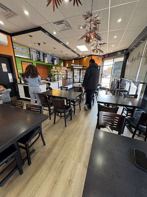 Inside   at Lena' Roti & Doubles in Mississauga