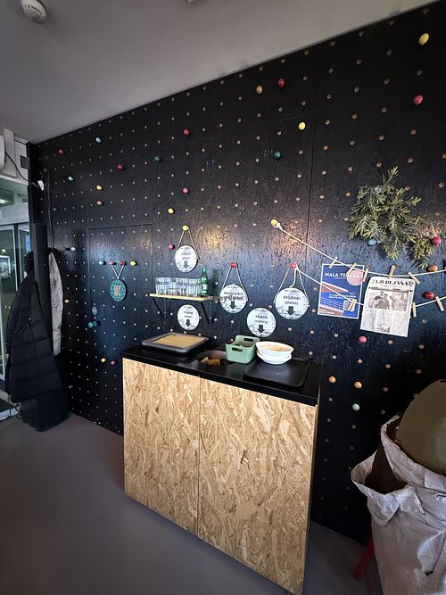 Inside   at Mala Terasa in Ljubljana