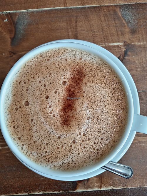 Chai latte at The Tree Rooms in Newcastle Upon Tyne