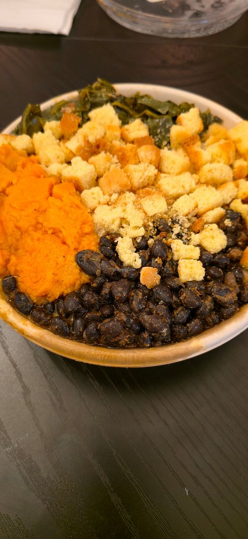 Custom Grain Bowl (in-house) BBQ Chickpeas at Spiced Black in Upper Marlboro