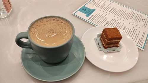 Indian filter coffee at Harley's Ivory Lounge - Kala Ghoda BSE in Mumbai