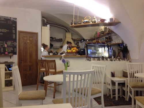 Open kitchen at Namai in Vilnius