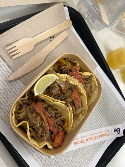 Tacos veg  at Be - Taste the change in Genoa