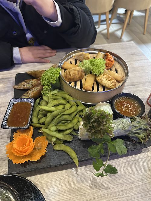Vegan Appetizer Platter for 2 people  at Viet Phap - auch Vegan Restaurant in Landstuhl