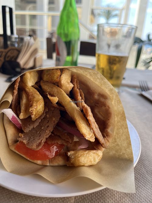   at Spin and Roll Grill Restaurant in Rhodes
