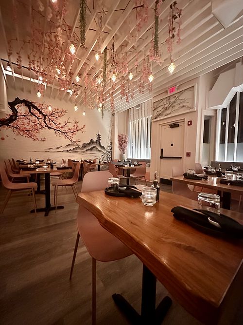 Dining room  at Saku Hoboken in Hoboken