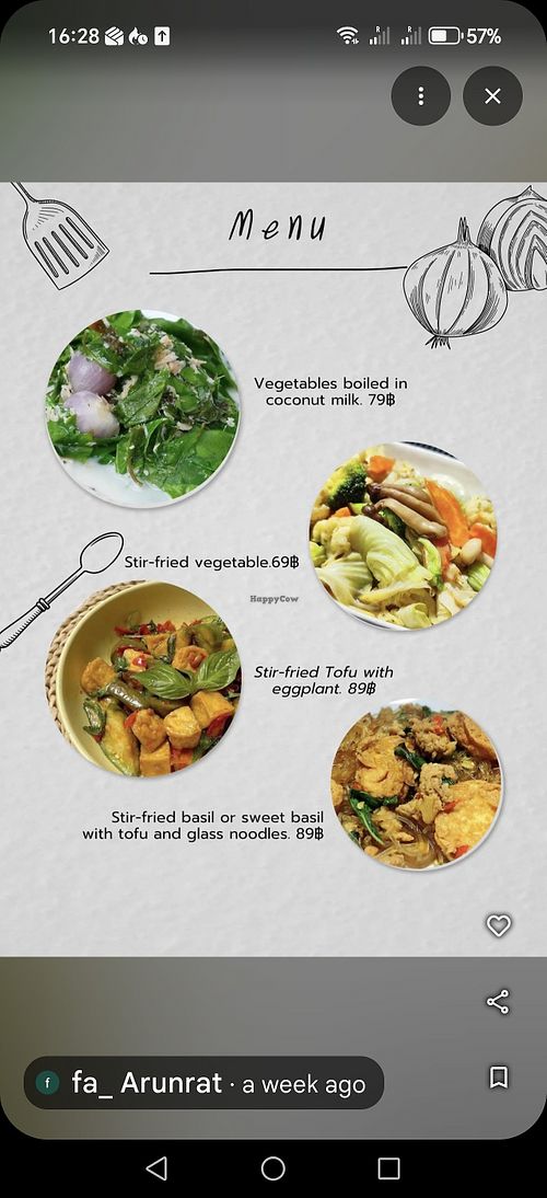 Menu at Alnuwr The Light Cafe in Nuea-khlong District