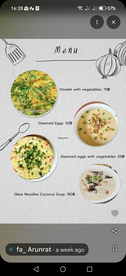 Menu at Alnuwr The Light Cafe in Nuea-khlong District