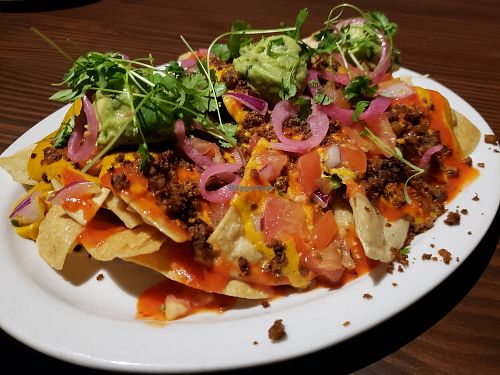 Nachos at Modern Love in Omaha
