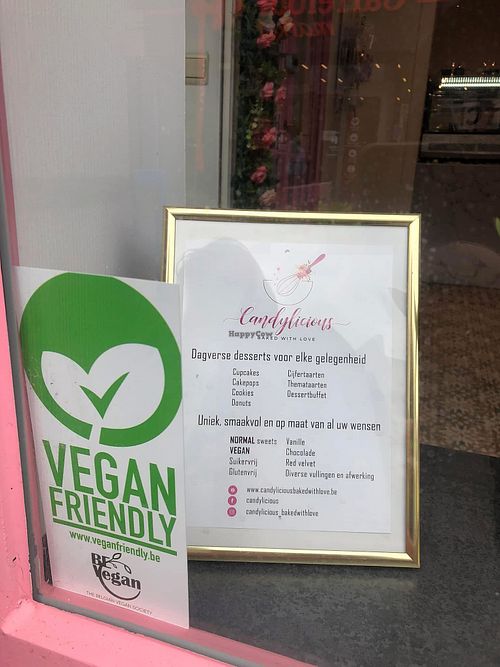 Vegan verkrijgbaar   at Candylicious in Geraardsbergen