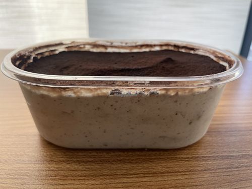 Vegan tiramisu  at Nonna Lia in Toronto