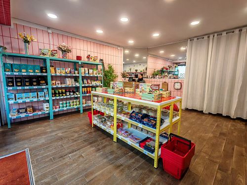 Inside at Epicerie Glu in Paris