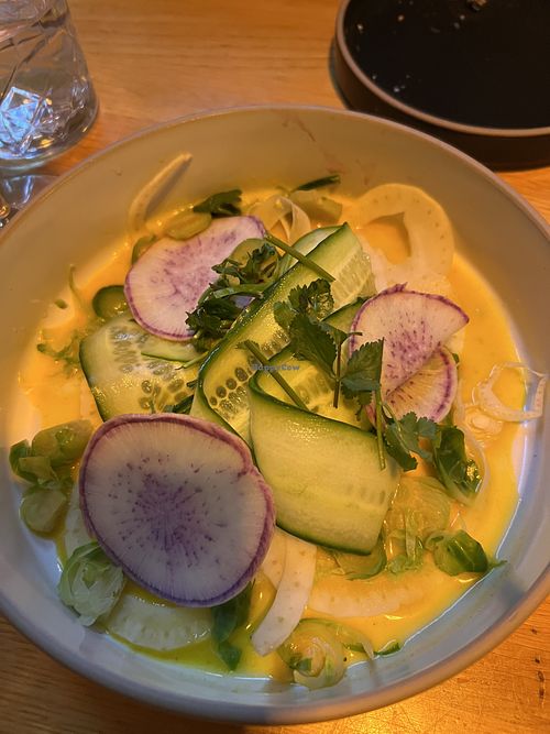 Tiradito - stevige koriandersmaak  at Foodbar 39 in Den Burg