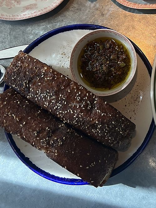 Focaccia was life changing  at Sister Restaurant in Dallas