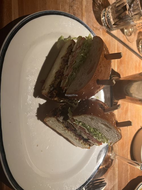 Veggie burger  at Hillstone in Dallas