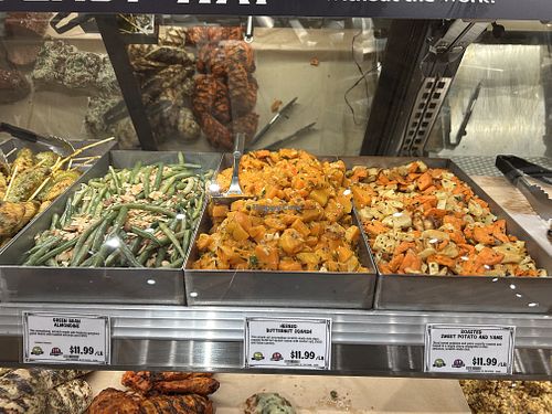Vegan items in deli   at Nugget Markets  in Granite Bay