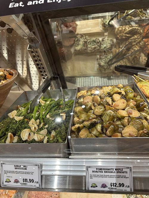 Vegan items in the deli   at Nugget Markets  in Granite Bay
