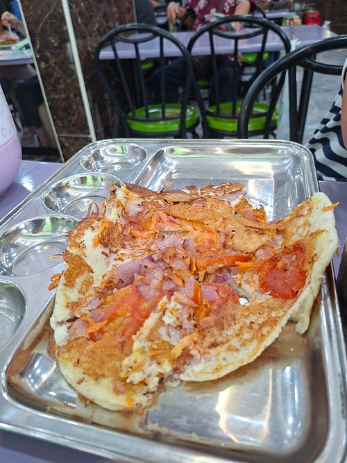 Uttapham at Restoran Amutha  in Batu Caves